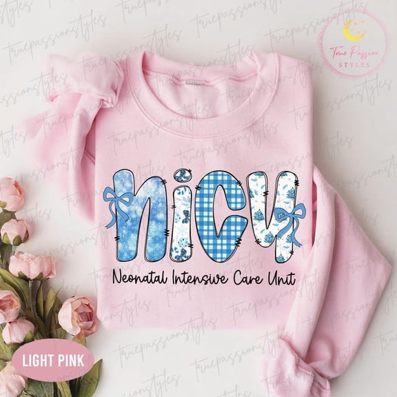 NICU Nurse Sweatshirt, Blue season NICU Nurse Sweater, Neonatal ICU Nurse Long Sleeve, Neonatal Intensive Care Unit Shirt S04518, F2860 Tshirt All Size S-5XL