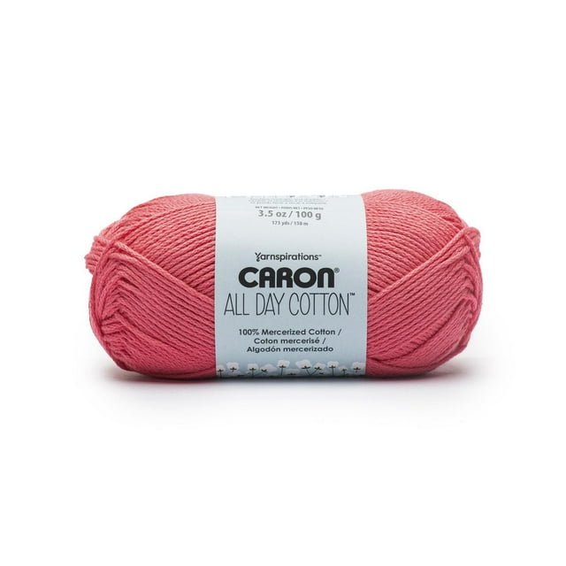 Caron® All Day Cotton™ #4 Moyen Coton Fil, 3.5oz/100g 173 Yards
