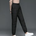 thumbnail image 3 of Bigersell Women Pull on High Pant Full Length Fashion Casual Women Solid Span Ladies High Waist Keep Warm Long Pants Full Length Pants Leggings Ripped Jeans for Ladies, 3 of 6