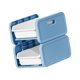 thumbnail image 2 of Caja de almacenamiento debajo del escritorio, organizador de mochila, cesta, , contenedor, caja organizadora para despensa, habitación de niños, Azul 35cm Sin Ruedas, 2 of 9