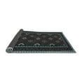 thumbnail image 2 of Ahgly Company Indoor Round Oriental Light Blue Traditional Area Rugs, 6' Round, 2 of 4