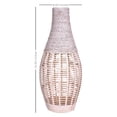 thumbnail image 5 of White Bamboo and Rope Floor Vase, 5 of 7