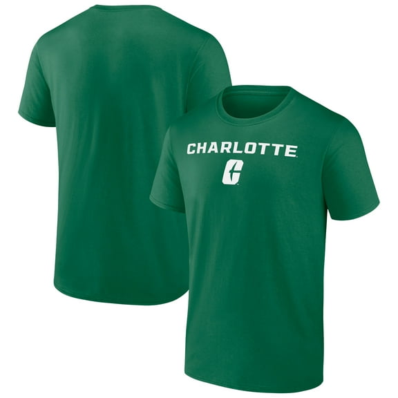 Men's Green Charlotte 49ers Campus T-Shirt