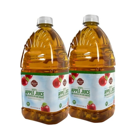 Wellsley Farms Apple Juice, 2 pack /96 oz.