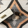 thumbnail image 6 of nuLOOM Remy Bold Geometric Machine Washable Area Rug, 5' x 8', Ivory, 6 of 9