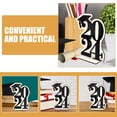 thumbnail image 3 of Minkissy 1Pcs Graduation Table Centerpiece for Graduation Desktop Decoration Wooden, 3 of 8