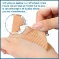 thumbnail image 3 of TELOLY 2026 New Precut Kinesiology Tape for Knees, 10 Pcs - Waterproof, Elastic, Breathable, Hypoallergenic Knee Support Tape for Pain Relief, 3 of 7