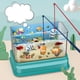 thumbnail image 2 of Mini acuario Artificial eléctrico, simulación de pecera, mundo submarino, pesca magnética, juguetes interactivos, juguete de acuario para bebés, 2 of 3