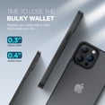 thumbnail image 7 of Starshop iPhone 15 Pro case, With Tempered Glass Protector, Shockproof Clear Case Black, 7 of 7