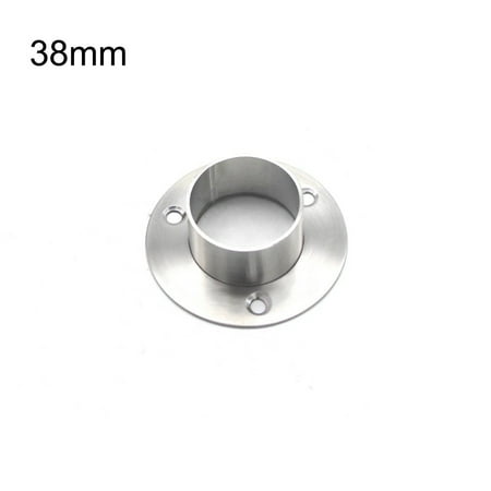 

Ruibeauty 38mm 51mm Stainless Steel Handrail Wall Rail Round Connection Flange Bracket.