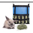 thumbnail image 2 of Rabbit Hay Feeder Bag，Small Animal Hanging Feeder Sack Bunny Feeding Bag Hay Storage, 2 of 5