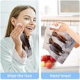 thumbnail image 7 of Coolnut Brown Highland Cows Washcloths, Soft and Absorbent Cotton Towel, 4 Pack 12 X 12 Inches Premium Quick Dry Face Towel Wash cloth, 7 of 7