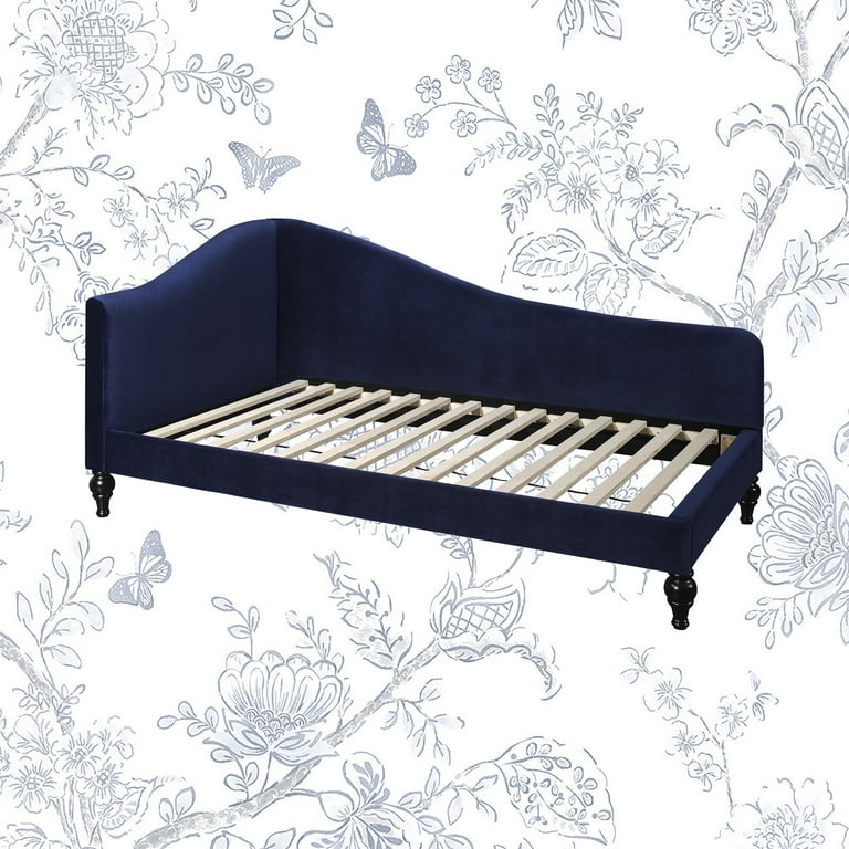Landis Twin Daybed Slats Yes Upholstery Material Velvet