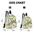 thumbnail image 2 of FORMRS Mini Backpack Purse for Women Travel Daypack Casual Shoulder Bag, Retro Orange Floral, 2 of 7