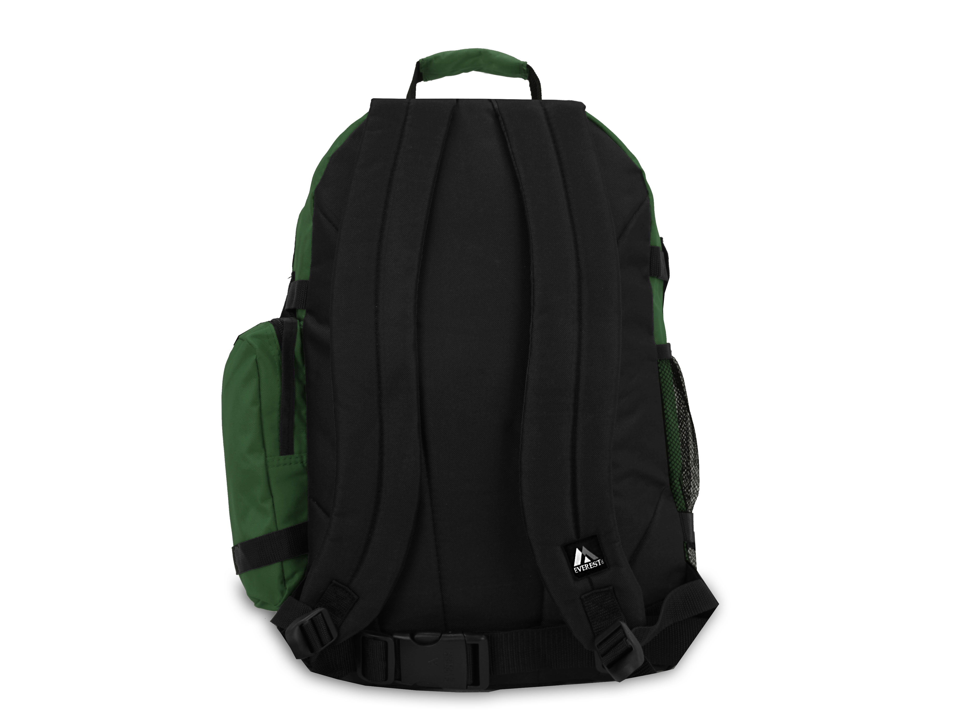 Everest Unisex Oversize Deluxe Backpack Dark Green Black - image 3 of 4