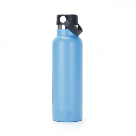 

Double Layer Stainless Steel Water Bottle with Handles Reusable Vacuum Insulated Bottle for Sports School Supply