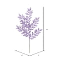 thumbnail image 2 of Vickerman 22" Purple Glitter Honey Locust Artificial Christmas Spray. Includes 6 sprays per pack., 2 of 3