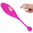 thumbnail image 2 of Masajeador vibratorio inalámbrico con carga USB para mujeres, 10 velocidades, morado Intense Pleasure Vibes, 2 of 8