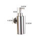 thumbnail image 2 of Dispensador de jabón montado en la pared Dispensador de jabón de montaje en pared Dispensador de jabón con espejo de acero inoxidable para baño, 2 of 5