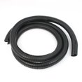 thumbnail image 1 of Tubo de conduit corrugado de plástico dividido de 2 M 23 x 28 mm para jardín, fábrica, oficina negro, 1 of 1