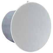 Sound Town 6-Zone 70V/100V Commercial Amplifier and 6 in-Ceiling 6” Installation Speaker System, for Restaurants, Bars, Cafes, Schools, Churches, White