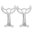 thumbnail image 1 of unbranded 2Ud Soportes Para Brazos De Ventilador De Metal Plateado Para Reparación Y Funcionamiento Silencioso, 1 of 8