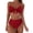 Wine, variant on ZZwxWA Women High Cut Bikini Sets String Sexy Swimsuit Two Piece Underwire Bathing Suit Brazilian Cut Out Cute Swimwear