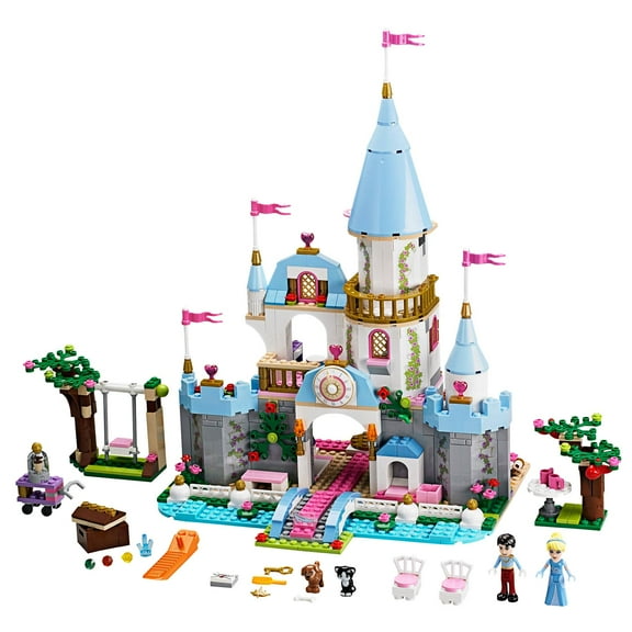 LEGO Disney Princess Cinderella's Romantic Castle Interlocking Block Building Set