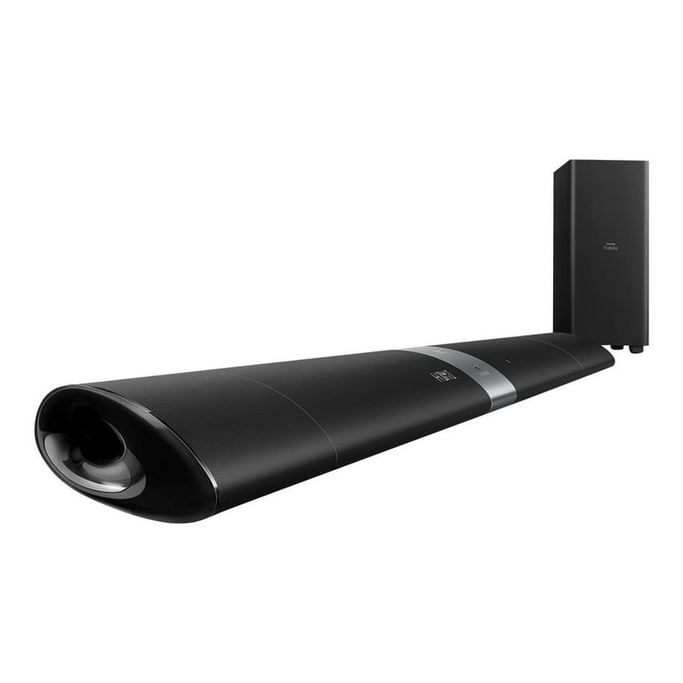 væg bekræft venligst Shetland Philips Fidelio B5 - Sound bar system - for home theater - 4.1-channel -  wireless - Bluetooth, NFC - 210 Watt (total) - Walmart.com