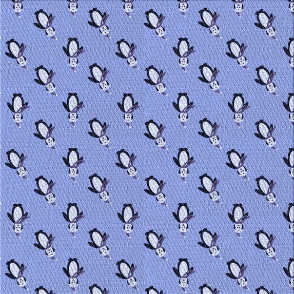 Ahgly Company Machine Washable Indoor Square Transitional Day Sky Blue Area Rugs, 6' Square