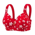 thumbnail image 2 of Avtoify Women's Plus Size Bra Cover Summer Womens Bras Beautiful Back Gathered Lace Soft Support, 2 of 3