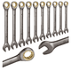 thumbnail image 2 of Kit Herramientas  Bloosom Mecanicas Llaves Combinadas De Matraca 10pc Plata, 2 of 4