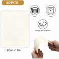 thumbnail image 2 of shiyou-Cardstock Paper Card Stock Ivory White Business Card Paper for Printer Cardstock Paper Ivory White Cardstock Card Stock Thick Paper Print Paper Thick Printer Paper Cardstock 20pcs, 2 of 4