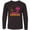 AB-Black, variant on Cancun Mexico Sunset Long Sleeve Youth T-Shirt