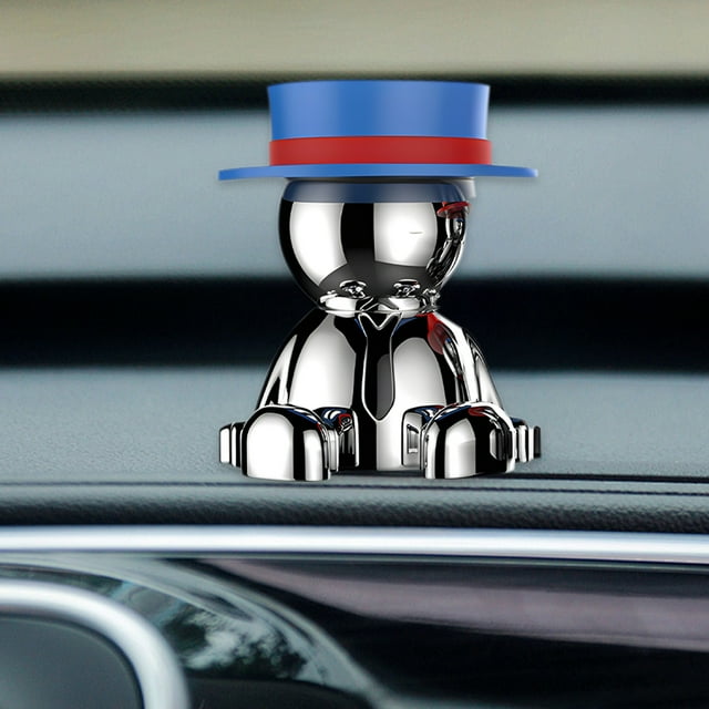 Soporte magnético para teléfono de coche, novedoso soporte metálico con personajes vil, accesorios para todo tipo de coches, soporte para teléfono móvil.
