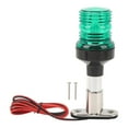 thumbnail image 2 of Boat Anchor Light 2NM Visibility Stainless Steel Base LED Navigation for Yachts Ships Speedboats, 2 of 7
