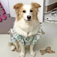 thumbnail image 6 of HQREA Dog Dresses for Medium Dogs Girl Floral Summer Clothes Valentine Holiday Outfits for Labrador Golden Retriever, 6 of 6