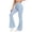 #038-Light Blue, variant on TaTaai Women's Flared Yoga Pants High Waist Tummy Control Bootcut Leggings Scrunch Butt Lift Sports Gift
