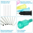 thumbnail image 3 of Aiguille de Distribution Effilée 8 Jauge Mixte, 160 Pcs Distributeur de Liquide à Extrémité Émoussée en Plastique, 3 of 5