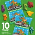 thumbnail image 3 of Pack of 2 - Betty Crocker Minecraft Fruit Flavored Kids Snacks, Fat Free And Gluten Free Snack, 8 Oz (10 Pouches), 3 of 3