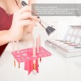 thumbnail image 5 of 26 Hole Makeup Brush Drying Rack Organizer Cosmetic Brush Display Stand Shelf Tool, 5 of 5