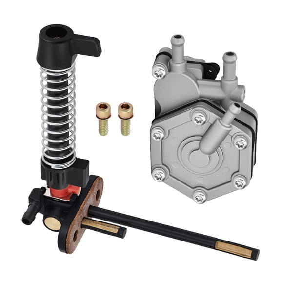 M MATI Petcock Fuel Shutoff Valve Pump Lever Spring kit for Polaris Scrambler 500 2001-2009 Magnum 425 1995-1996