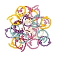 thumbnail image 2 of segolike 24 Pieces Crochet Stitch Markers Crochet Clips Modern Multi Color Easy Carrying Colored Sheep, 2 of 9