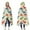 Beige Colorful Dinosaur, variant on Wearable Blanket,Beige Colorful Dinosaurs Pattern Hooded Wearable Flannel Blanket for Adults & Teens,Winter Poncho Shawl Wrap Cape Cozy Anti-Pill,60"x80"