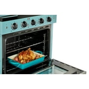 Unique Classic Retro 30 3.9 Cu/ft Freestanding 5-Element Electric Range with Convection Oven