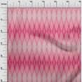 thumbnail image 2 of oneOone Cotton Poplin Medium Pink Fabric Argyle Check Diy Clothing Quilting Fabric Print Fabric By Yard 42 Inch Wide, 2 of 4