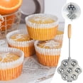 thumbnail image 4 of Binmer Mini Pancake Open Foot Mould Manufacturer Russian Soviet Cake Mould, 4 of 9