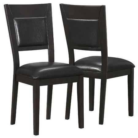 UPC 878218000125 product image for Monarch Dining Chair 2Pcs / 39 H / Cappuccino / Brown Seat | upcitemdb.com