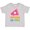 AC-Heather Grey, variant on Inktastic Cheerleader Megaphone Cheerleading Team Girls Toddler T-Shirt
