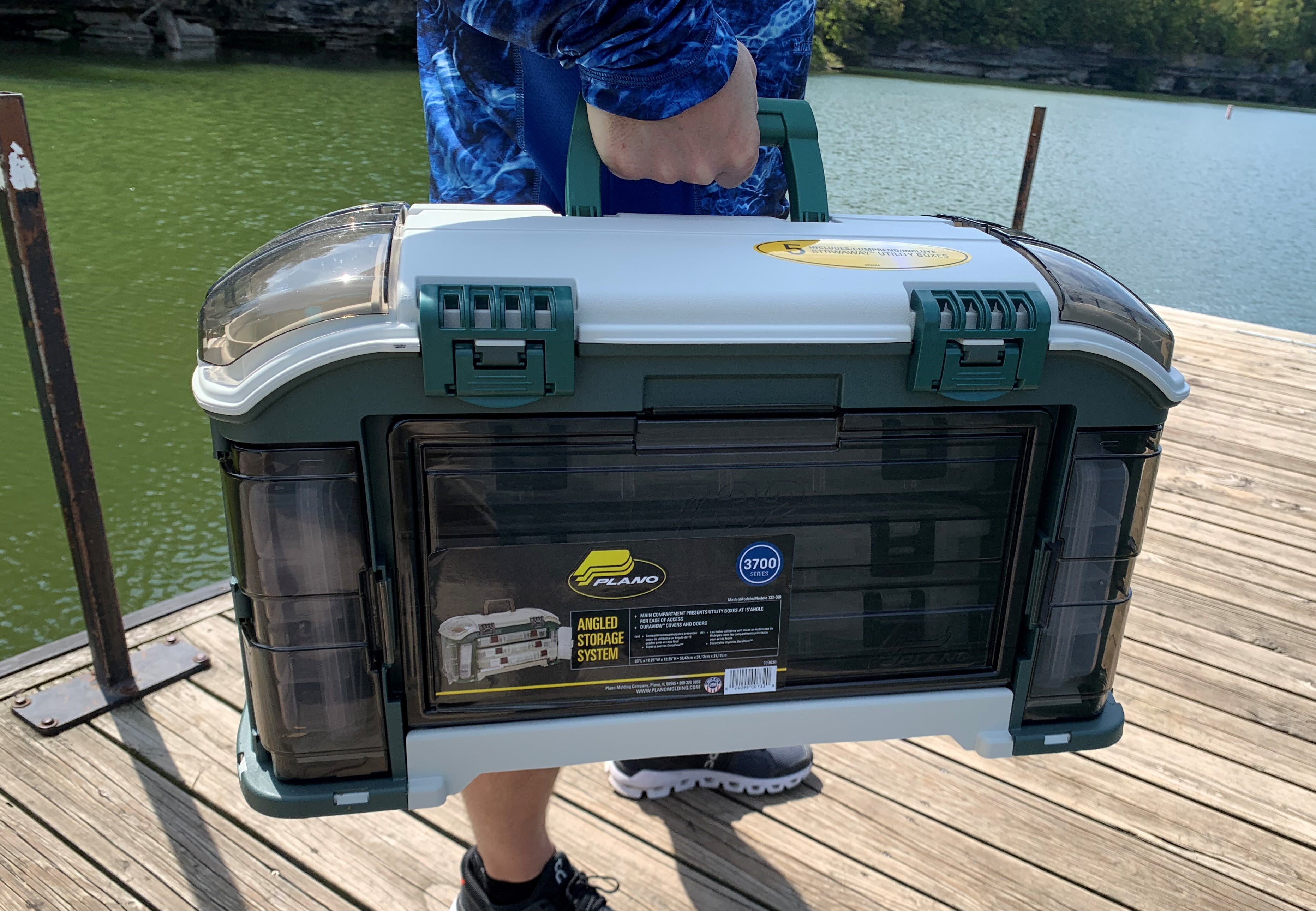 Plano Outdoor Sports Angled Fishing Tackle Box Storage System